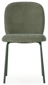 Scaune de dining verzi 4 buc. Daia – Marckeric