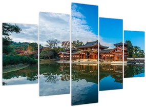 Tablou - Templul Byodo-in, Japonia (150x105 cm)
