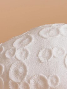 Lampa de masa, din pulbere de piatra si rasina, Coral