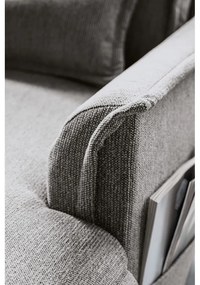 Colțar gri extensibil (cu colț pe partea stângă /în formă de "U") Charming Charlie – Miuform