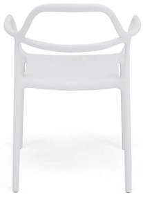 Set 2 scaune dining Bonami Selection Dali Chaur, alb