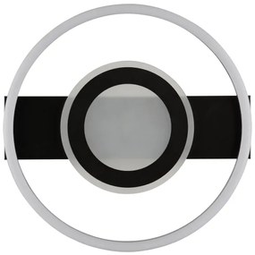 Brilliant MAUREEN plafonier LED RGBW dimmabil 20W/230V 3000-6500K negru + telecomandă