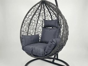 Perna pentru scaun suspendat KOKON, gri inchis