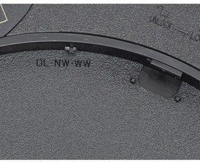 Plafonieră LED Fulgur 42364 NOMY LED/40W/230V d. 50 cm negru