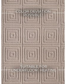 Covor bej 200x280 cm Perles Tourmaline – Elle Decoration