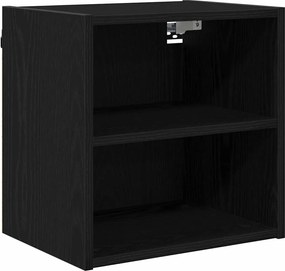 vidaXL Dulap suspendat Stejar Negru 40 x 29,5 x 40 cm Lemn compozit