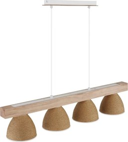 Globo 16466-4H - Lustră suspendată pe cablu LYNDON 4xE14/40W/230V
