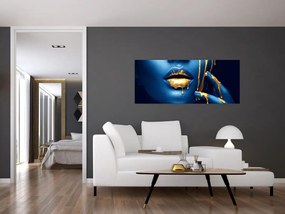 Tablou cu fața omeneaască (120x50 cm)