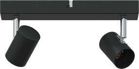 vidaXL Spot de tavan Negru 26 x 6,5 x 11,5 cm Metal