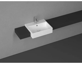 Isvea - Lavoar semi-încăstrat PURITY 50x42 cm ceramică/alb