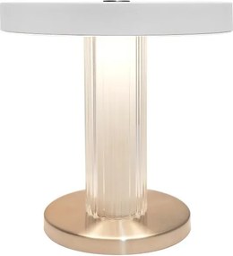 Veioza, Lampa portabila cu baterii Trezzi alb