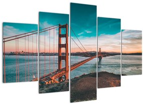 Tablou - Golden Gate, San Francisco (150x105 cm)