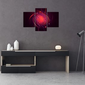 Tabloul modern cu abstacțiune (90x60 cm)