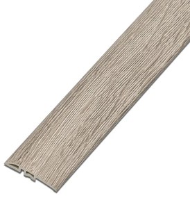 Bandă de nivelare a podelei din vinil SPC, stejar Tanami, 2400x45x8 mm