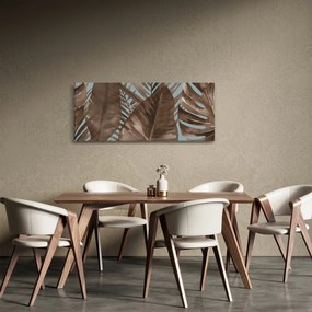Tablou - Frunze de palmier acvarel (120x50 cm)