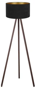 Lampadar VELVET 1xE27/60W/230V maro/negru Brilagi