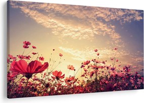 Tablou - Lunca cu flori (90x60 cm)
