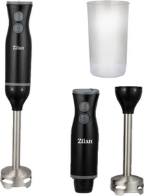 Mixer vertical Zilan ZLN5237 Negru, pahar gradabil inclus, putere 250W, doua viteze