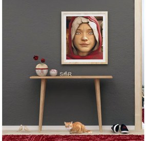 Consolă DESIDERO 74 x 100 cm, maro