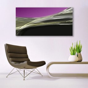 Tablouri acrilice Abstract Art Violet Gri Negru