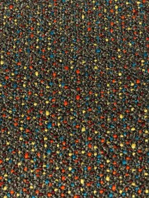 Scaun dining multicolor din textil, Kiwi