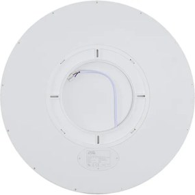 Fulgur S-43039 - Corp de iluminat LED dimabil NOMY-RC, 40W, 230V, 3000/4000/6500K, IP40, alb + telecomandă