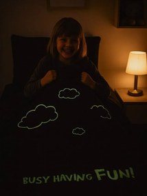 Lenjerie de pat Peppa Pig cu efect luminos