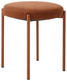 Scaun teracotă din metal Pelican – Unique Furniture