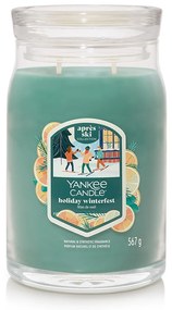 Yankee Candle Lumânare parfumată mare Signature Holiday Winterfest, 567 g, L