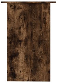 Birou, stejar fumuriu, 90x50x74 cm, lemn prelucrat Stejar afumat