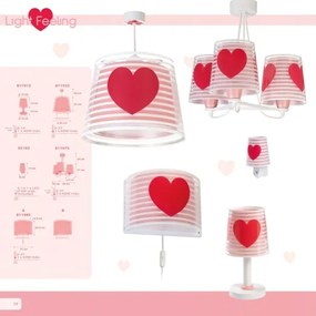 Dalber 81197S - Lustră copii LIGHT FEELING 3xE27/60W/230V