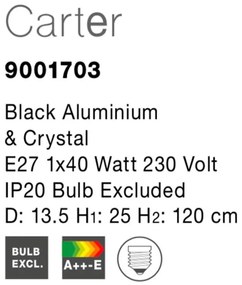 Pendul design modern Carter NVL-9001703