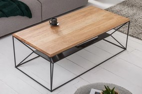 Masuta design industrial vintage Architecture 110cm, stejar