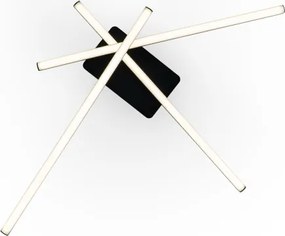 Brilagi - Plafonieră LED STRIPES, 30W/230V, neagră