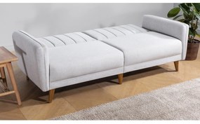 Canapea extensibilă cu 3 locuri Aqua-Cream Cremă