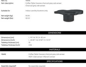 Masuta de cafea design LUX Cesareo