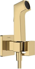 Dus igienic auriu lucios Hansgrohe E EcoSmart cu 1 jet Bidette