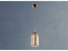 Klausen 142029 - Candelabru LED pe cablu JAR LED/5W/230V cupru/lemn