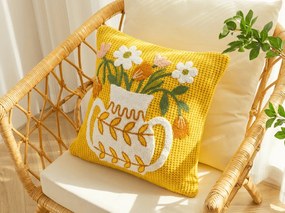 Husa pentru perna VAZONIE 45x45 cm, galben