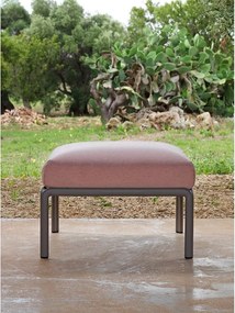 Pouf de Exterior,  Nardi - Komodo Pouf - Bianco adriatic Sunbrella®