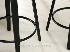 Scaun Rolf H (nuc închis + negru). 1110736