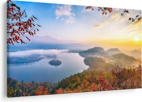 Tablou - Lacul Bled (90x60 cm)