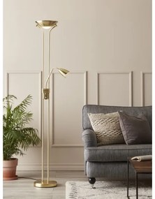 Lampadar dimabil DETROIT 1xR7s/300W + 1xGU10/35W/230V alamă Markslöjd