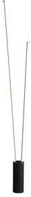 Lampadar LED design modern minimalist VERTICAL 44W negru