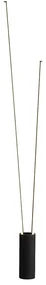 Lampadar LED design modern minimalist VERTICAL 44W negru