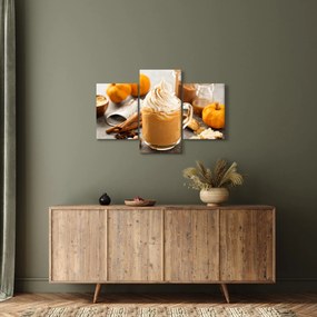 Tablou - Cafea cu lapte de dovleac (90x60 cm)