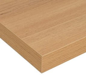 Raft în culoare naturală cu aspect de lemn de stejar 80 cm Estantes – Casa Selección