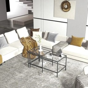 Masa de cafea Deco Homs,seria D-710, negru,0028