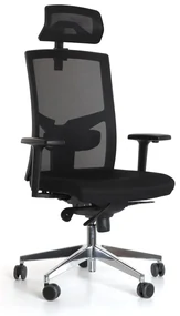 Scaun de birou Vesel LUX, negru