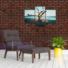 Tablou - Debarcare pe plaja (90x60 cm)